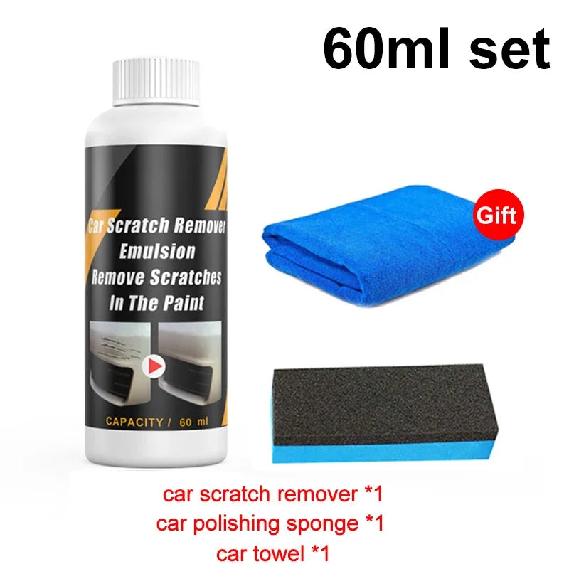 Hemasa Car Scratch Remover Paint Care Tools Auto Swirl Remover Scratches Repair Polishing Auto Body Grinding Compound Anti Scratch Wax