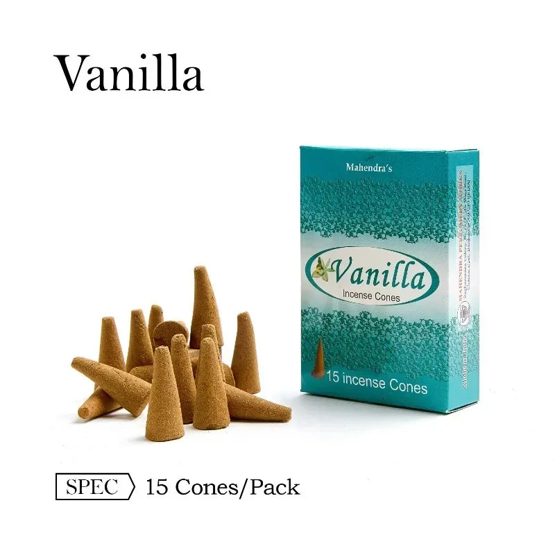 Incense Cones From Mahendra The Best Known Brand Home Fragrance Handmade Inciensos Towers Sandalwood Lotus Vanilla Incense Cones