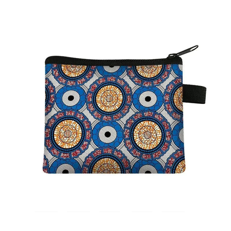 Tejesa Geometric Design Portable Card Bag Coin Key Storage Bags Hand Bag Small Square Bag Coin Purse Pochette Sac Billetera Wallet