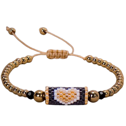 Hemasa Miyuki Bead Bracelet Boho Style Woven Adjustable Thread  For Women Jewelry Heart Ladies Accessory Birthday Gifts Party 2023 New