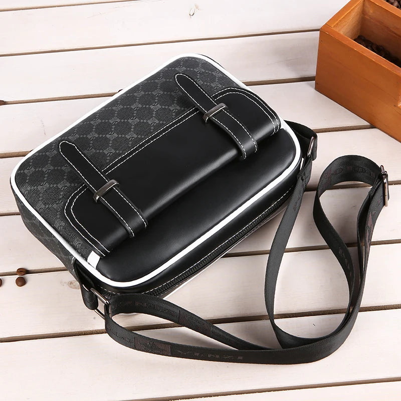 Tejesa Men's Bag  Soft PU Leather Male Flap Handbag Casual Men Shoulder Bag Clutches Tote Bag