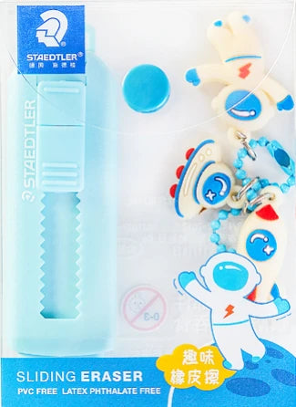 STAEDTLER Eraser 525 Telescopic Pushable Eraser Professional Drawing Design Safety and Environmental School Office Stationery