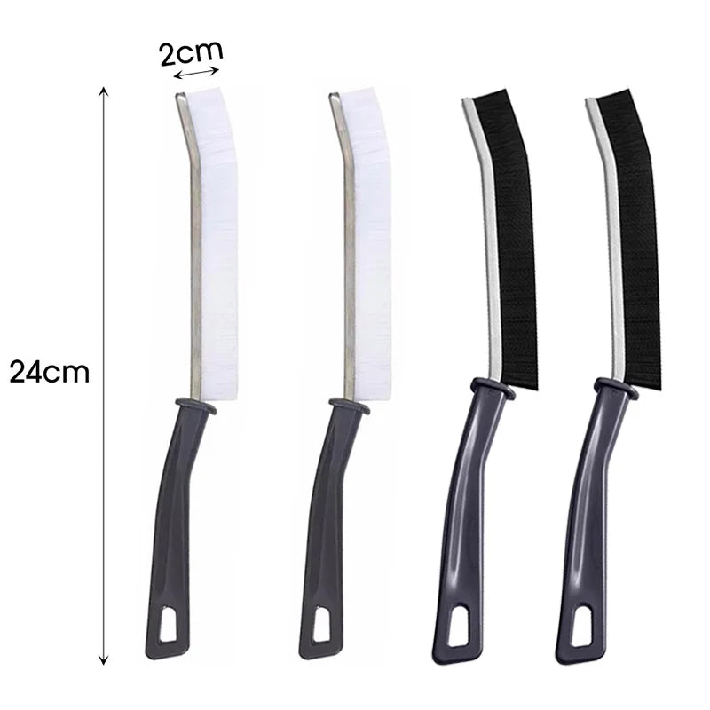 Hemasa  Grout Gap Cleaning Brush Kitchen Toilet Tile Joints Dead Angle Hard Bristle Cleaner Brushes For Shower Floor Line 5/1Pcs
