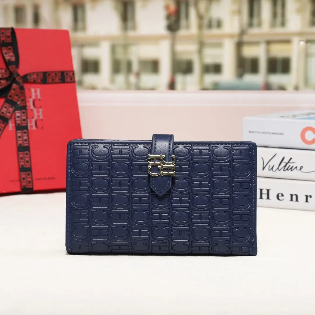 CH Luxury Brand Spring Fashion Women's Wallet Large Capacity Slot Coin 2025 High Quality Wallet Coin Wallet
