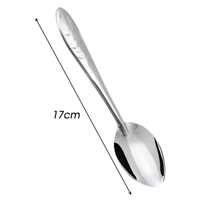 3/1Pcs Large Stainless Steel Spoon Long Handle Spoons Kitchen Cutlery Rice Dumpling Porridge Soup Scoops Restaurant Tableware