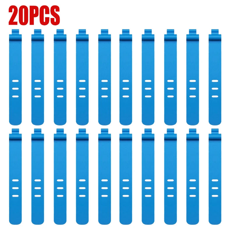 1-20PCS Silicone Cable Winder Organizer Clips Phone Charging Wire Cord Management Buckle Straps Earphone Line Storge Holder Clip