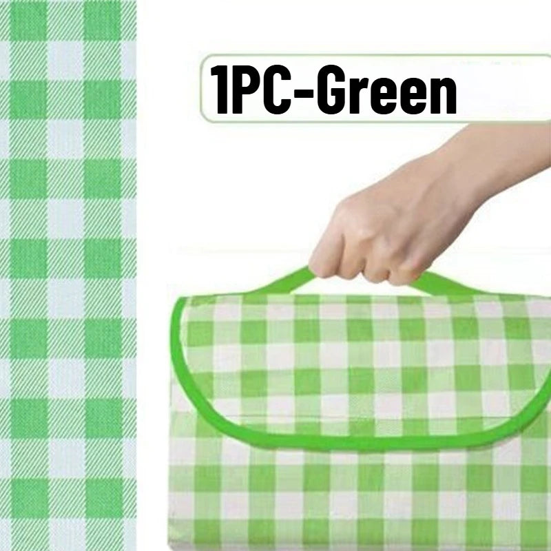 Tejesa Foldable Camping Mat Waterproof Cloth Beach Mat Picnic Blanket Practical Convenient Carry Moisture-Proof Outdoor Camping