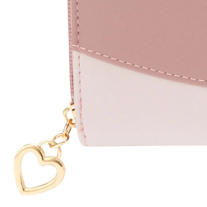Hemasa Hello Kitty Cartoon Cute Wallet/ Long Case  Coin Purses Zipper Keychains Bag Girls Gifts Card Holder Ladies Pouch