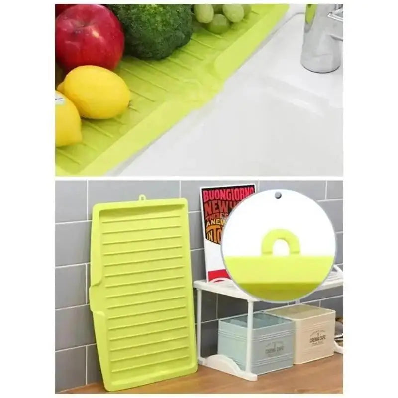 Tejesa Drainer Sink Drying Rack Washing Display Sorting Tray Multi-functional Kitchen Storage Tea Plate Home Plastic Fruit Organization