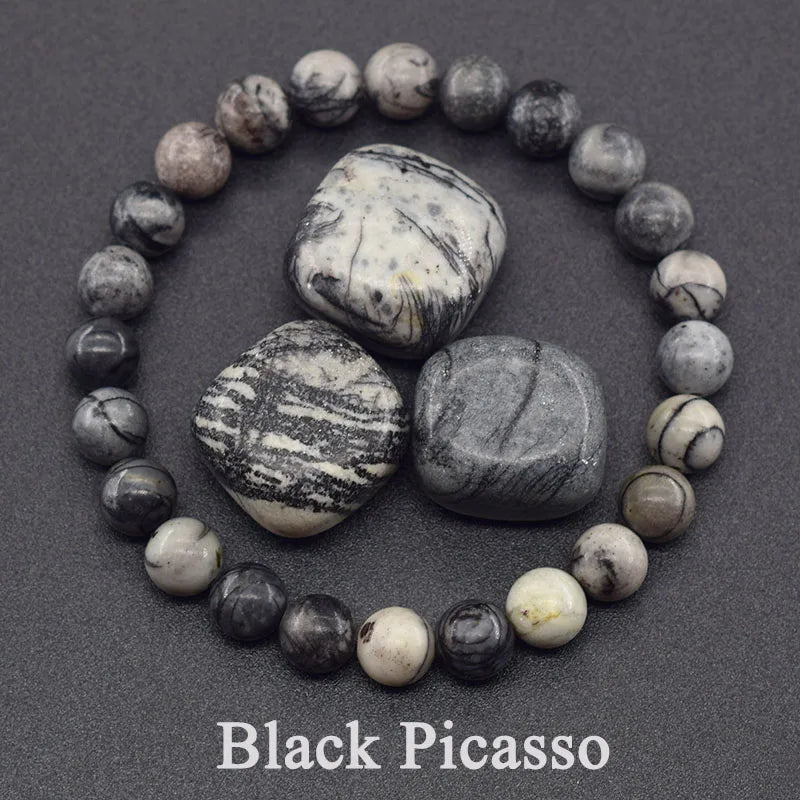 Natural Lemon Jade Bracelets Natural Yellow Stone Beads Bracelet for Men Women Geniune Ice Lemon Gem Elastic Jewelry Lover Gift
