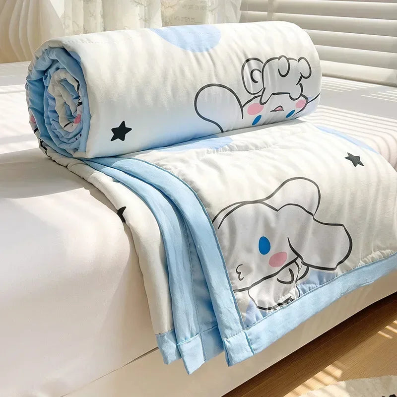 Hemasa   Children's Nap Quilt Office Blanket Cute Class A Washed Cotton
