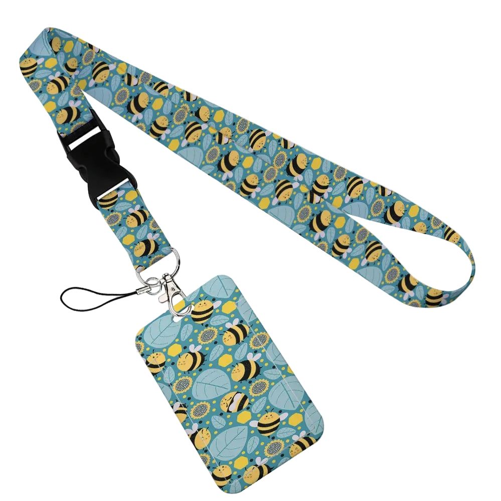 Tejesa Animal Collection The vertical card Holder Card Neck Strap Lanyards for Keys /Keychain Badge