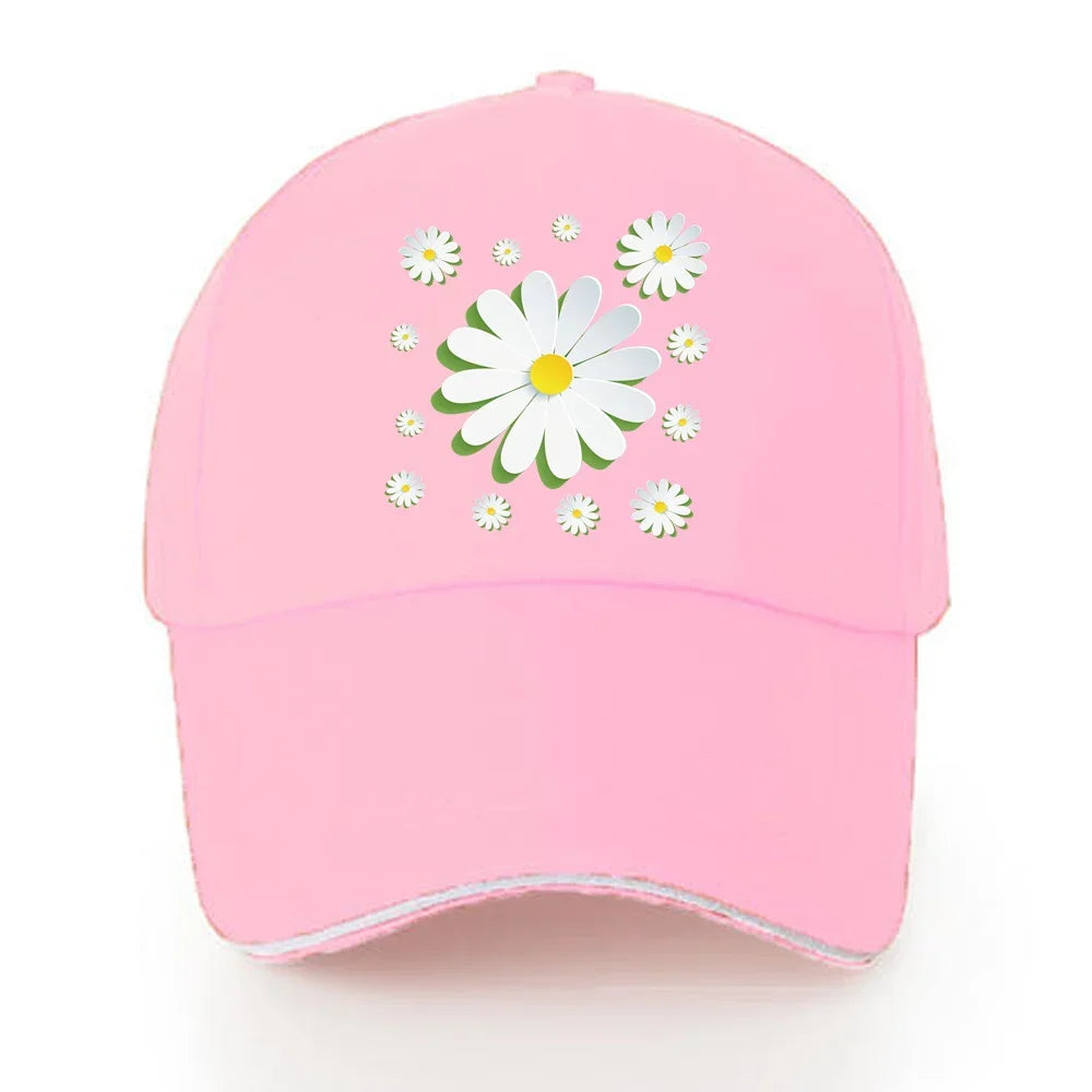 Baseball Caps Women Walking Visors Hat Autumn Outdoor Hats Unisex Adjustable Cotton Summer Sun Visors 3D Series Print Cap