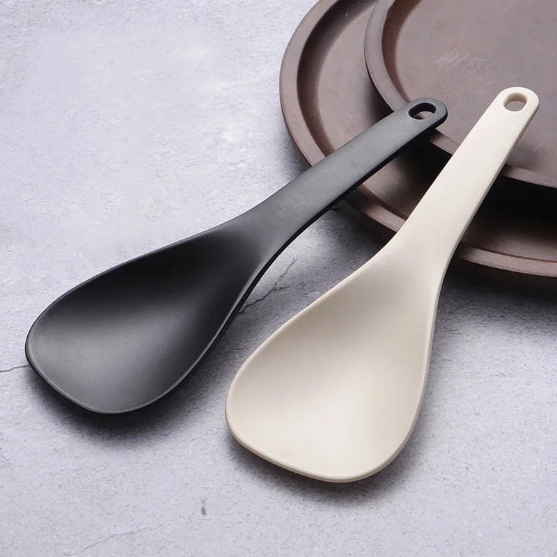 Hemasa  Non Stick Rice  Spatula Spoons Long Deep Soup Scoop Kitchen Utensil Multifunctional Rice Cooker