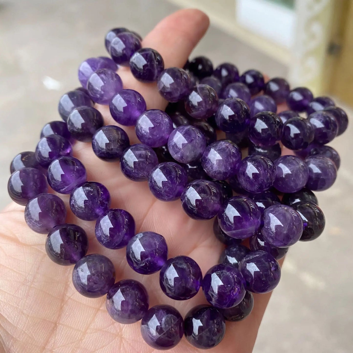 Hemasa  Natural  Amethyst Bracelet For  Women Jewelry