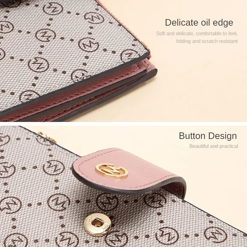 Hemasa  Mini wallet / old flower card bag /Golf Wallet   for Girls/Women