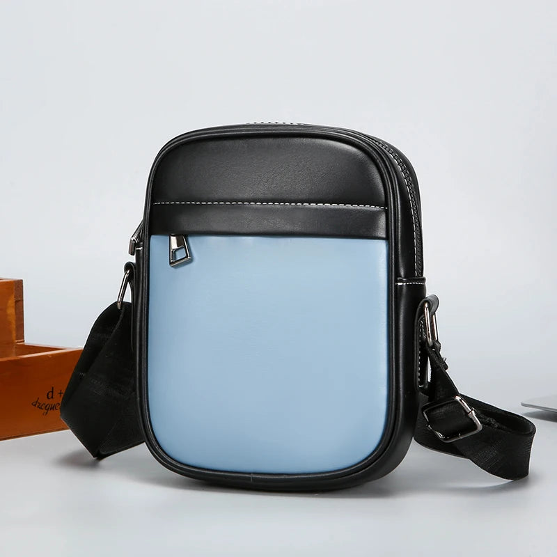 Tejesa Soft PU Leather Male Small Shoulder Bag /Men's Handbag