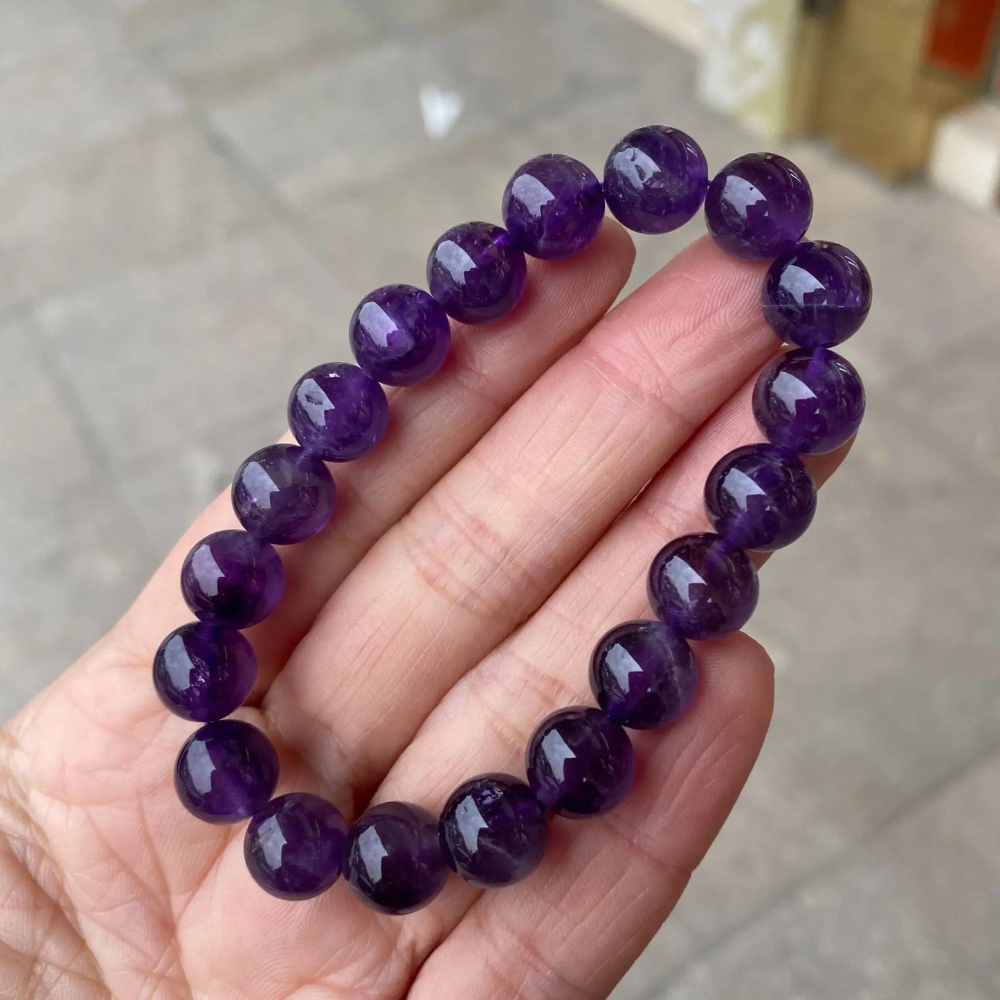 Hemasa  Natural  Amethyst Bracelet For  Women Jewelry