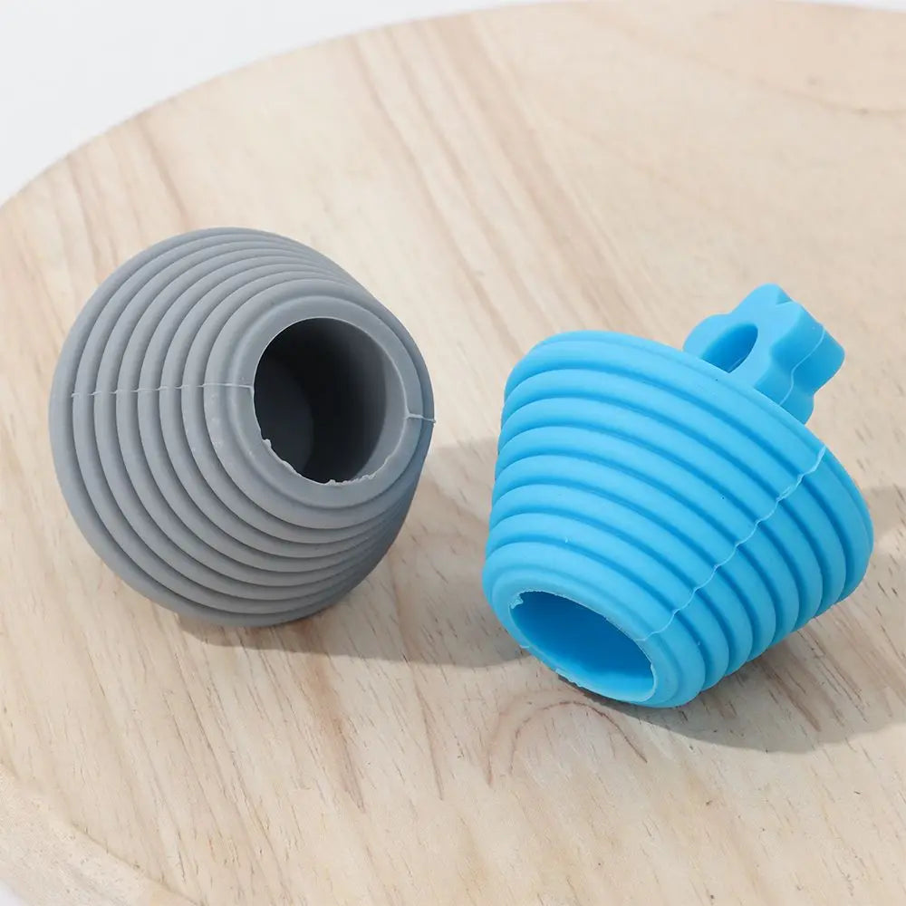 Hemasa 2Pcs Silicone Drain Stopper Universal Bathtub Plug Shower Bath Tub Sink Drains Replacement Bathroom Accessories