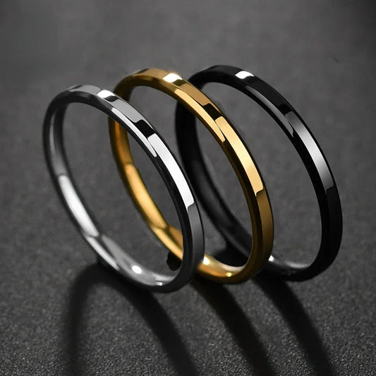 2024 Bangles Chain Bracelet for Men Stainless Steel Men Jewelry Flat Bracelets Gold Color Waterproof Charm Bracelet for Women