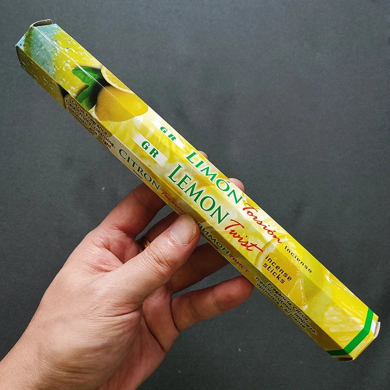 Y 20 Sticks Indian Incense White Sage Meditation Lavender Yoga Sea Breeze Love Incense Purifying Air Deodorization Aromatherapy