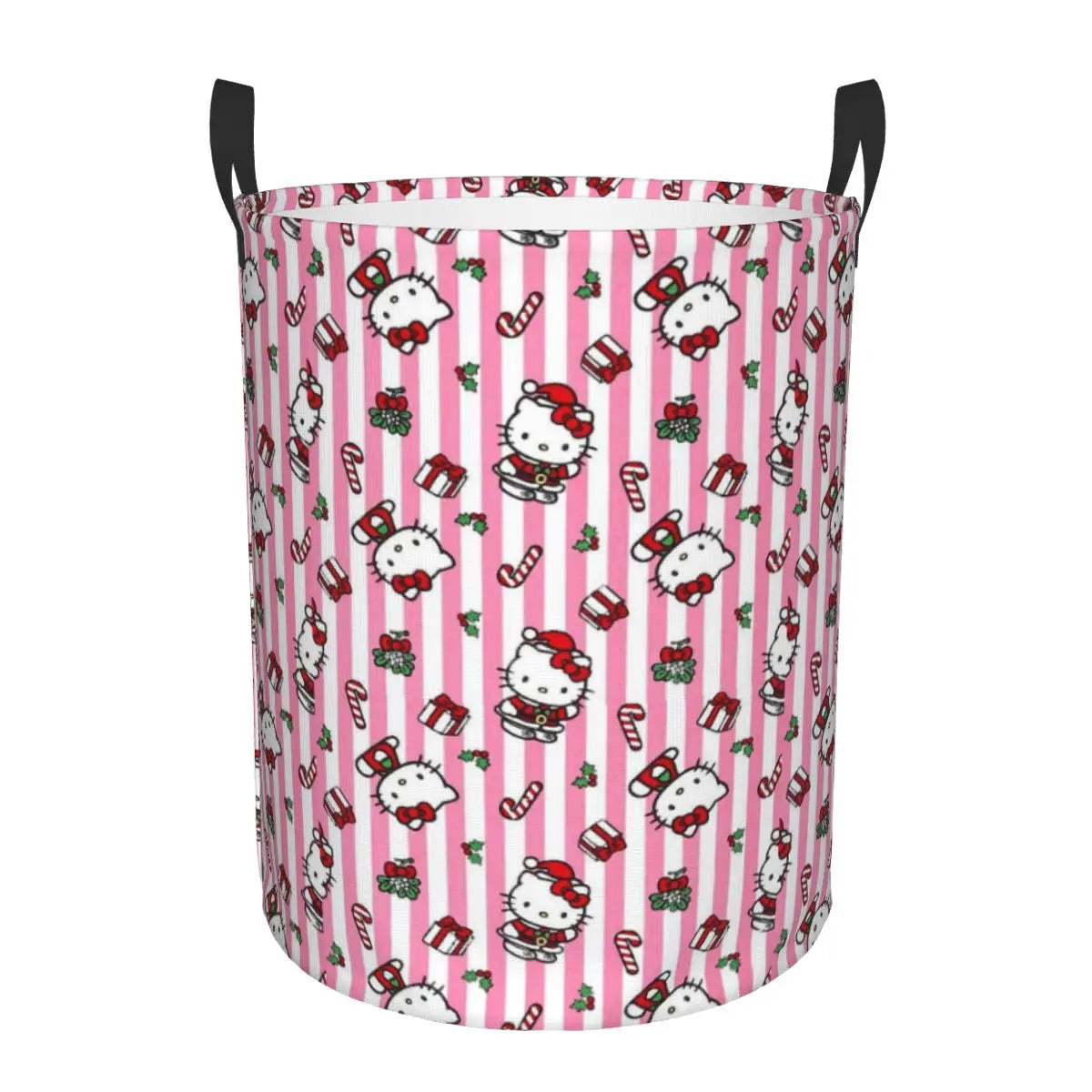 Hemasa Hello Kitty Laundry Hamper Large Storage Basket Cartoon Sanrio Girls Boys Toy Organizer (