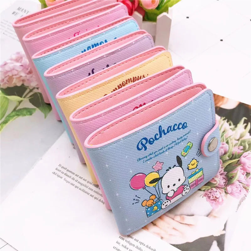 Hemas Pink Wallet Casual Money Bag Coin Purse Card Holder Case Wallet