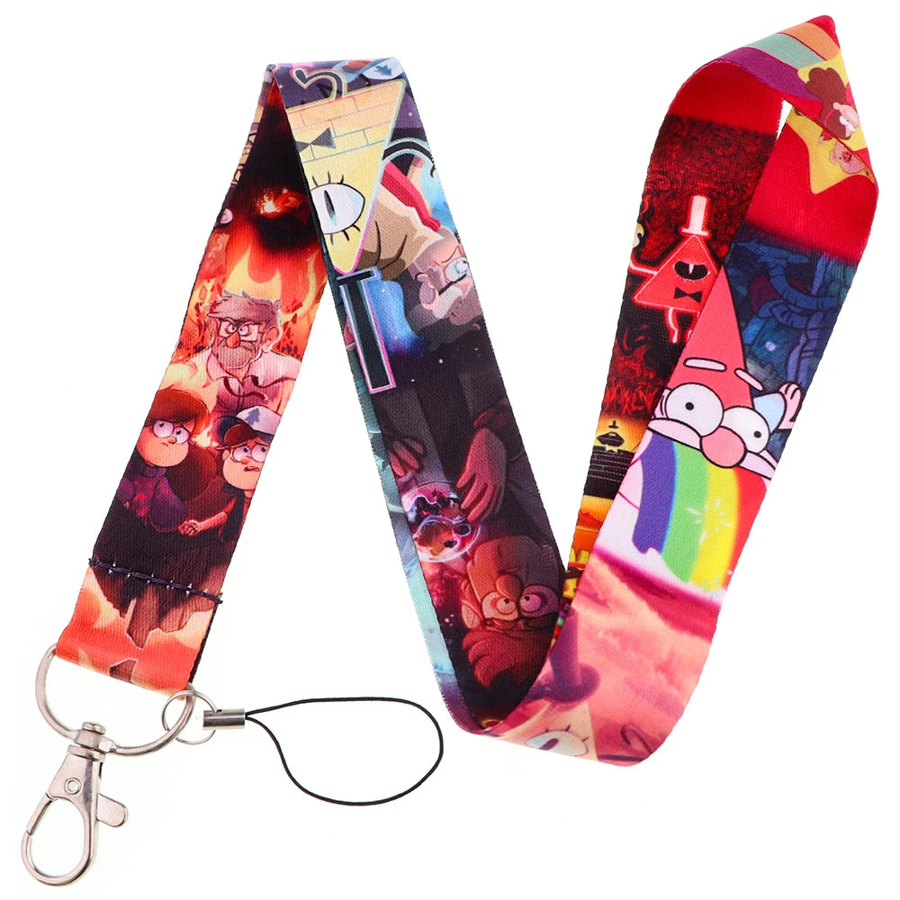 Hemasa  Keychain Badge Holder  Lanyard For Keys  ID Credit Card Pass Hang Rope Lariat Phone Charm Gifts