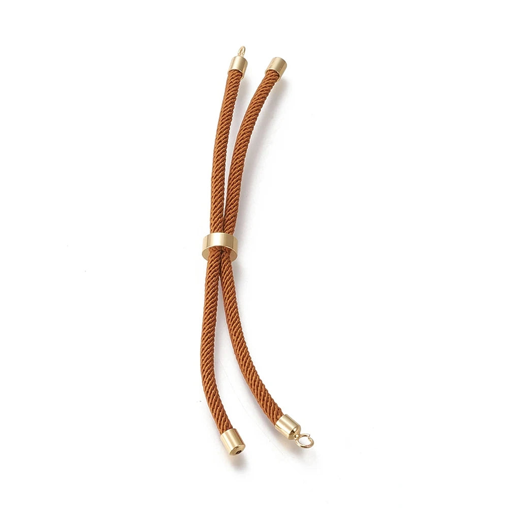 Tejesa 10Pcs Nylon Twisted Cord Bracelet /Adjustable Bracelets for women/Girls