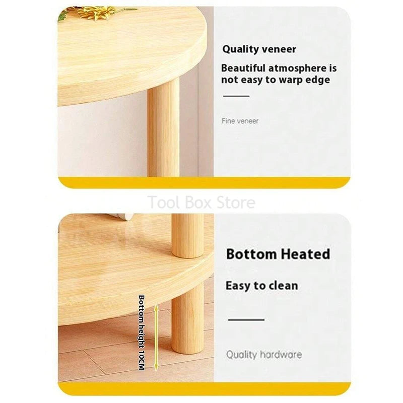 Living Room Sofa Side Table Corner Table Bedroom Bedside Tables Simple Modern Storage Shelf Small Cabinet Small Coffee Tables
