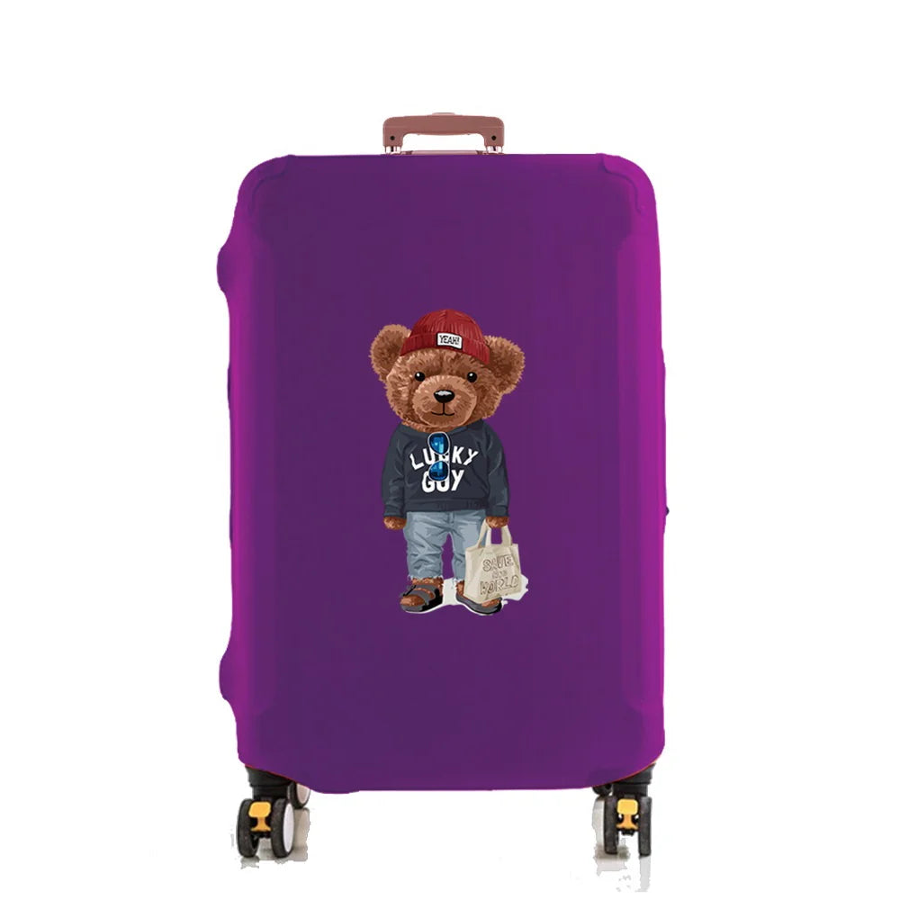 Tejesa Luggage Cover Travel Suitcase Protective Cover /Elasticity Dust Covers Suitable 18-32 Inch