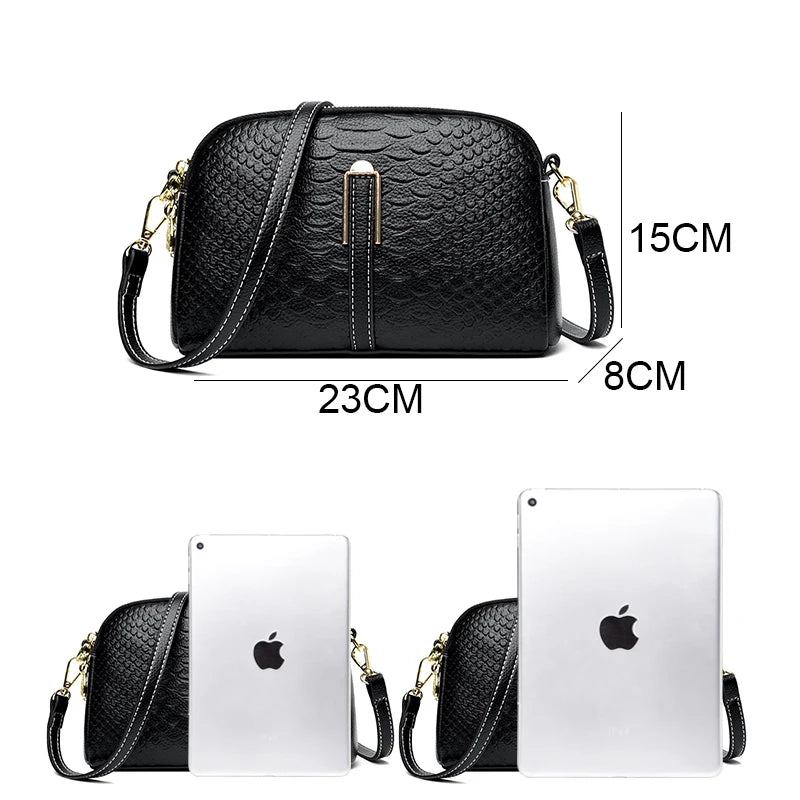 Hemasa Luxury Designer Ladies Handbags   /Leather Shoulder Bags For Women