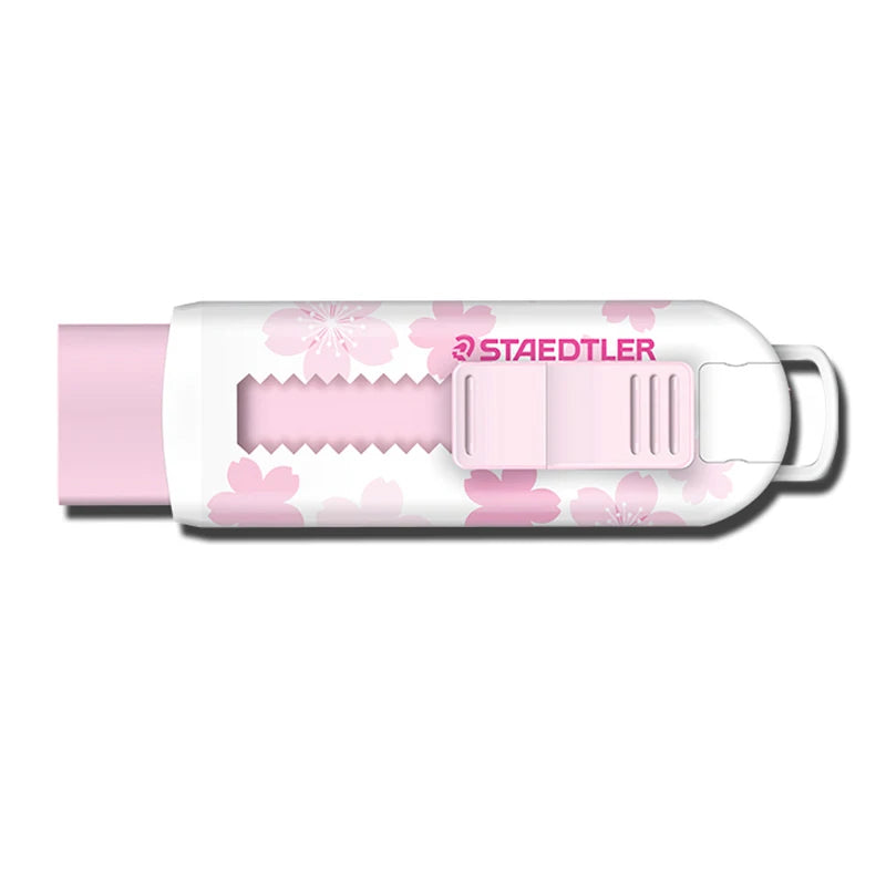 STAEDTLER Eraser 525 Telescopic Pushable Eraser Professional Drawing Design Safety and Environmental School Office Stationery