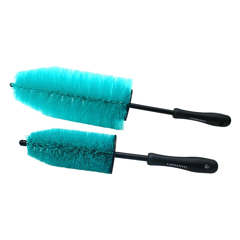Tejesa 15/18''Car Wash Brush Kit Soft Microfiber Auto Care Cleaning Detailing Products For Car Motorcycle Rim Wheel Hub Engine