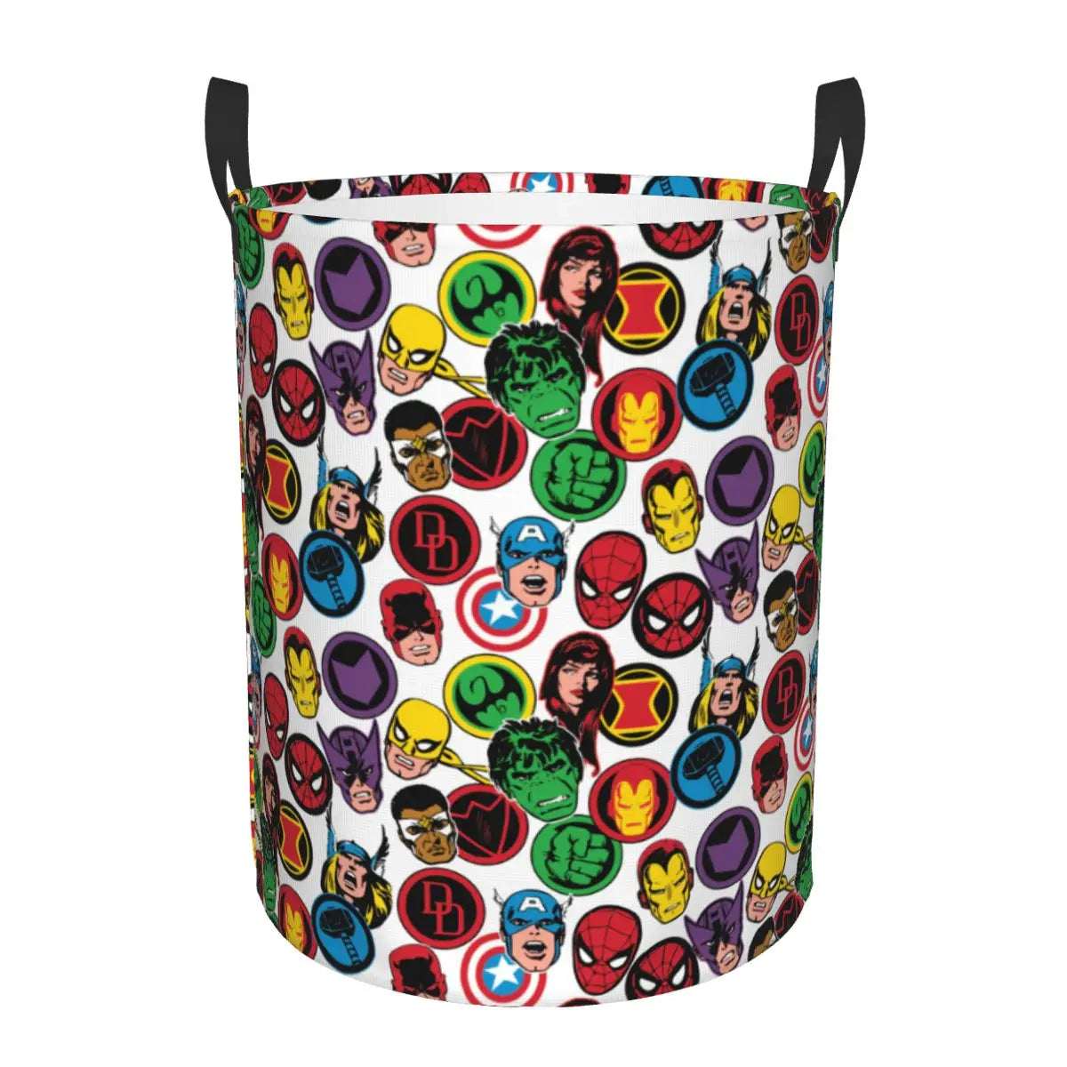 Hemasa Laundry Large Clothes Storage Basket  Comics Toys Bin Organizer for Nursery