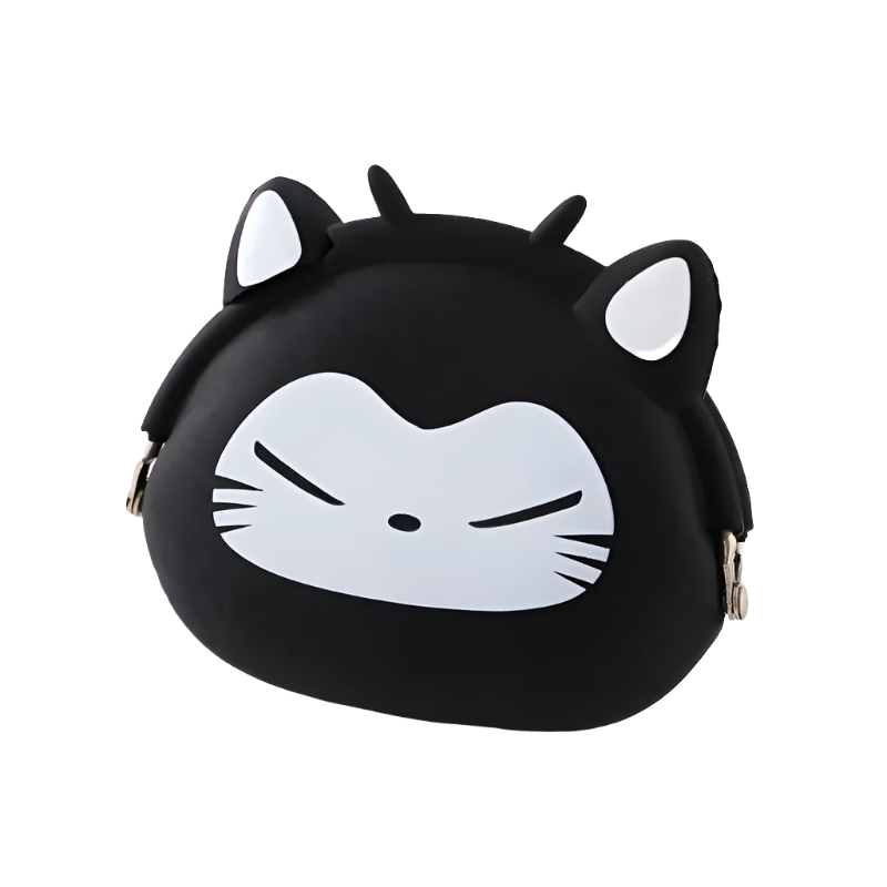 Hemasa Animal cartoon creative clip coin wallet Silicone new coin wallet children's cute key storage bag