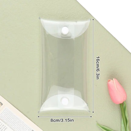 Heamsa Bubble Mart Blind Box Storage Display Box Hand-made PVC Coin Purse Transparent Key Bag Toy Dolls Hanging Small Bag