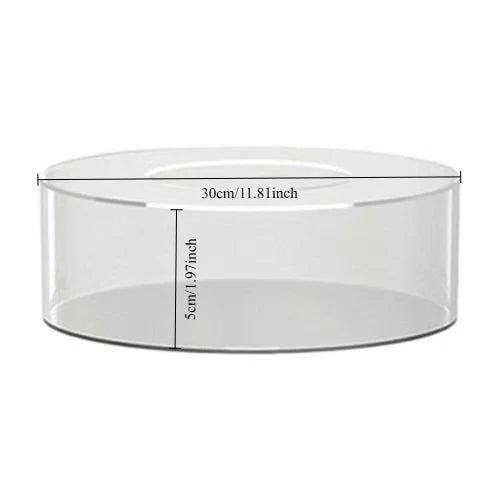 Acrylic cake stand Fillable lamp candy flower display stands Stackable Display Box for Wedding Birthday Party Table Pastry Decor