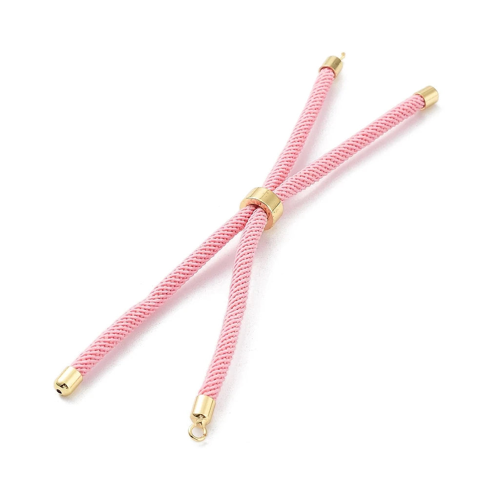 Tejesa 10Pcs Nylon Twisted Cord Bracelet /Adjustable Bracelets for women/Girls
