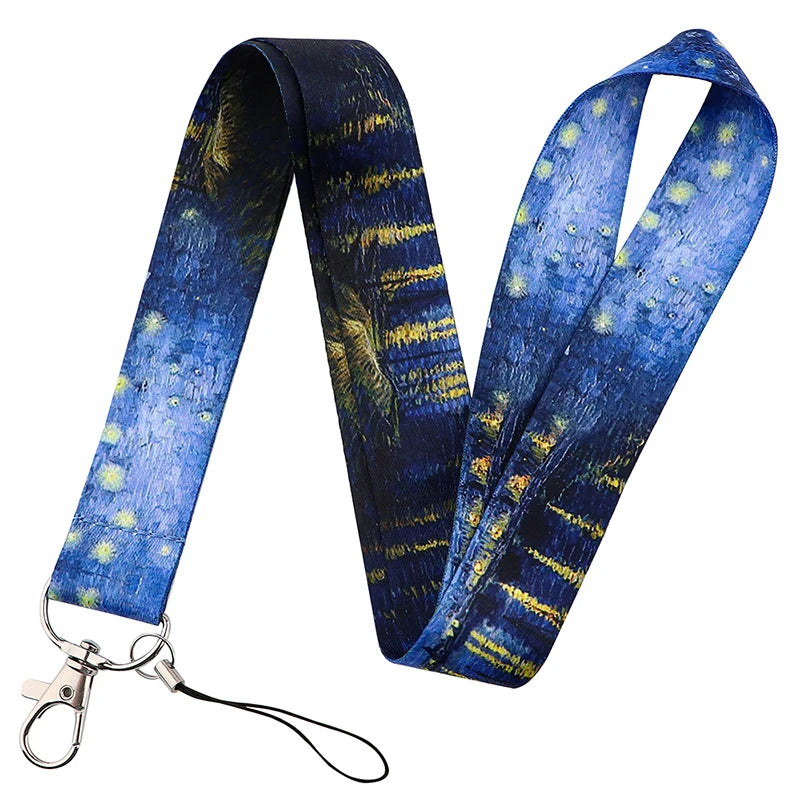 Tejesa Little daisy Lanyard for Key Cute Neck Strap Card ID Badge Holder Key Chain Accessories Wholesale