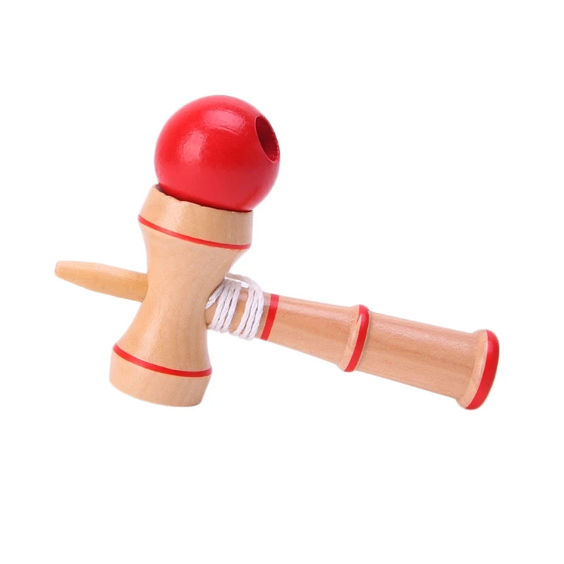 Kids Kendama Ball Japanese Traditional Wood Game Balance Skill Educational Toys