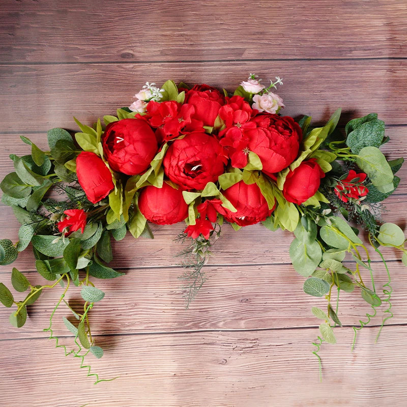 Peony Artificial Flowers Wedding decoration Arch DIY Home Decoration Flower Wall Arrangement Wreath Threshold Deco