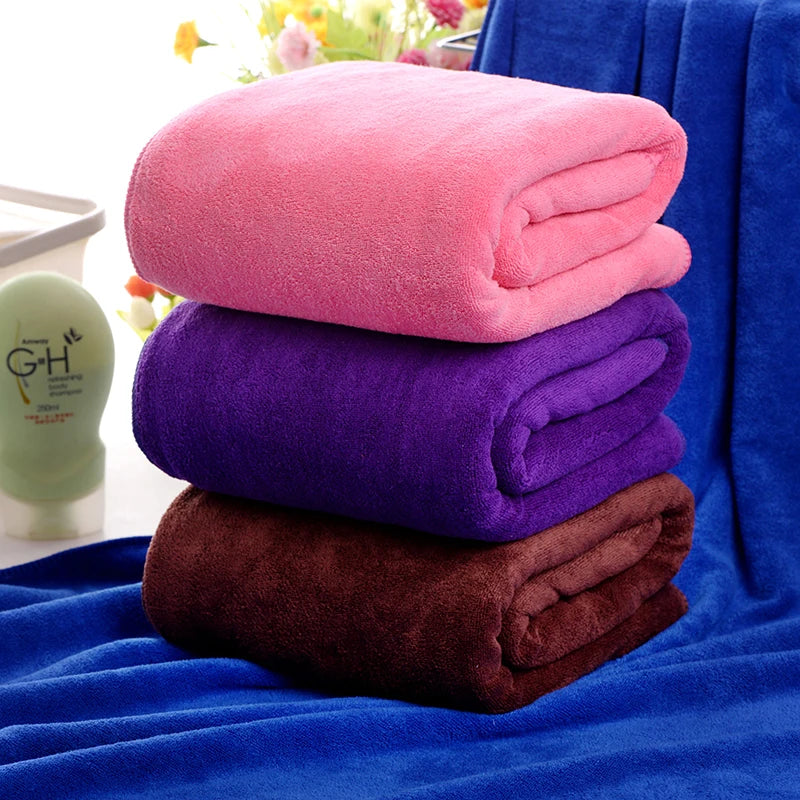 He,Asa Microfiber Towels For Body, Spa Towelss Large Quick Dry Bath Towel Super Absorbent for Spa Beach Swimming，1 Pc