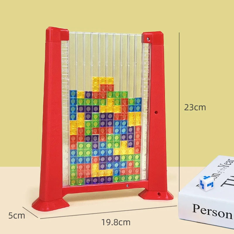 Hemasa 3D Three-dimensional Jigsaw Puzzle Toy Creative Desktop Game Building Blocks Tangram Math Interactive Kids Educational Toy