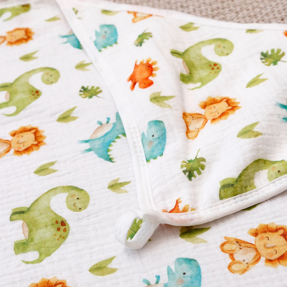 Tejesa 2Pcs New 100% Cotton Breathable Baby Swaddle Blanket Newborn Bath Towel Infant Quilt