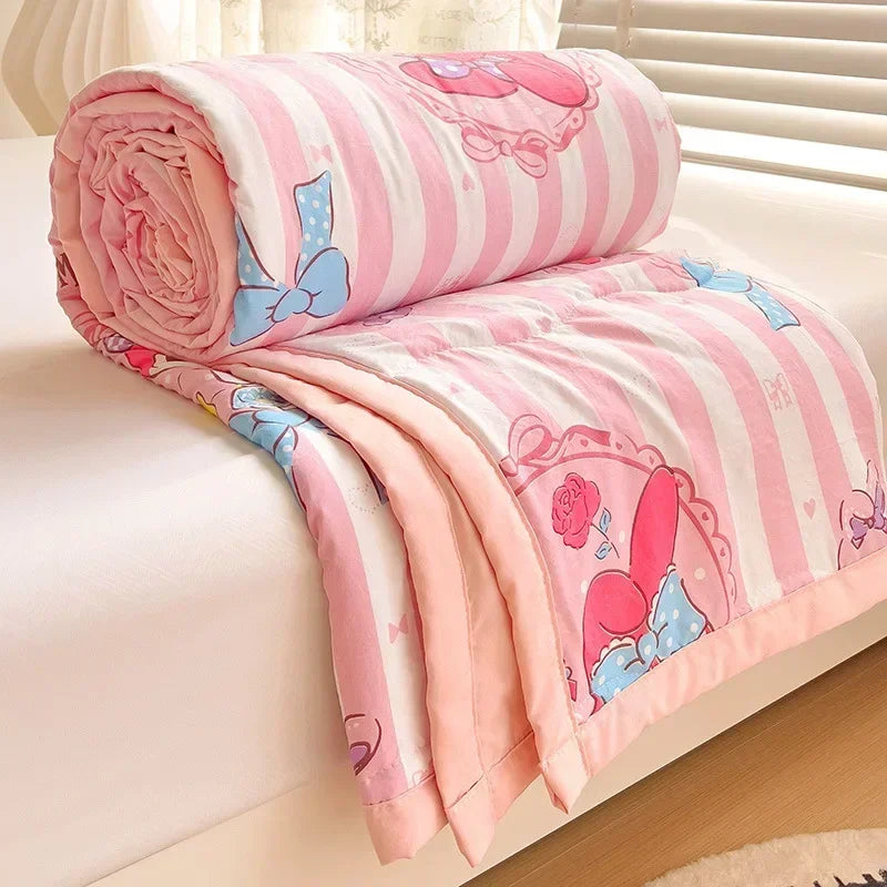 Hemasa   Children's Nap Quilt Office Blanket Cute Class A Washed Cotton