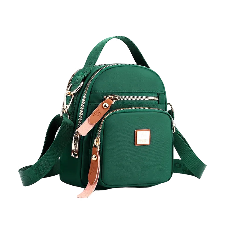 Tejesa Multi Pockets Women Shoulder Bag High Quality Durable Fabric Small Handbag Pretty Style Girls Shopping Phone Bag