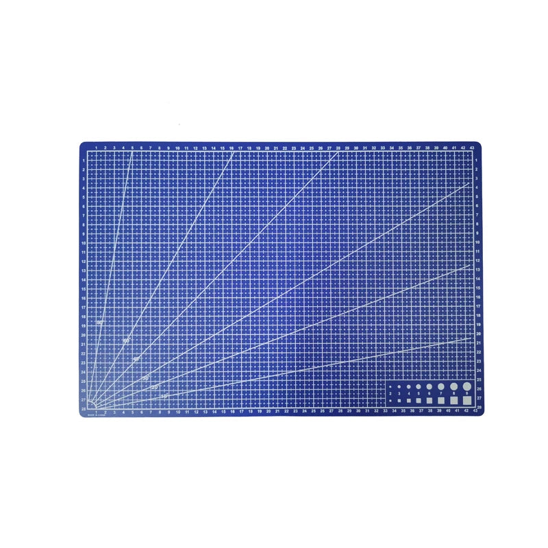 Tejesa A3 Self-Healing Cutting Mat Multipurpose Craft Mat For DIY/Home/School/Quilting Non-Slip Gridded Work Surface Desktop Protector
