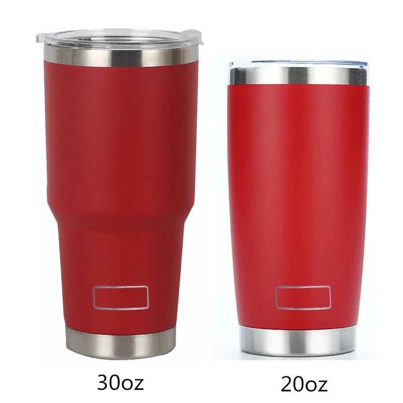 Hemasa 30oz 20oz Stainless Steel Tumblers  / Travel Glass Coffee Mug Double Wall Water Bottle