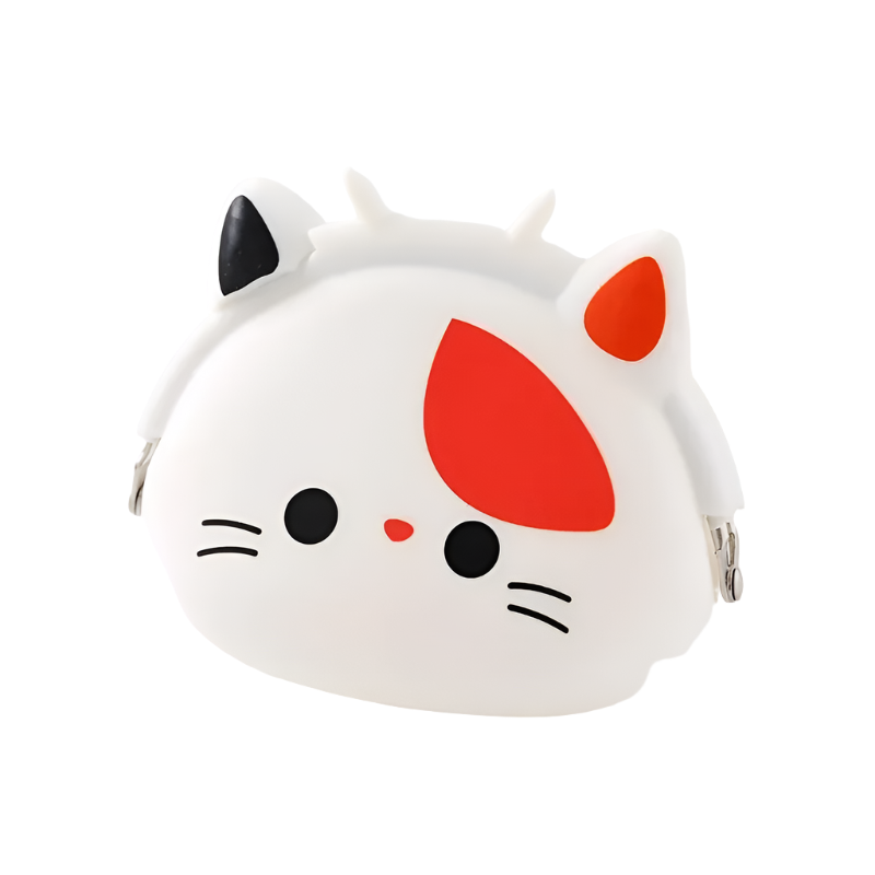 Hemasa Animal cartoon creative clip coin wallet Silicone new coin wallet children's cute key storage bag